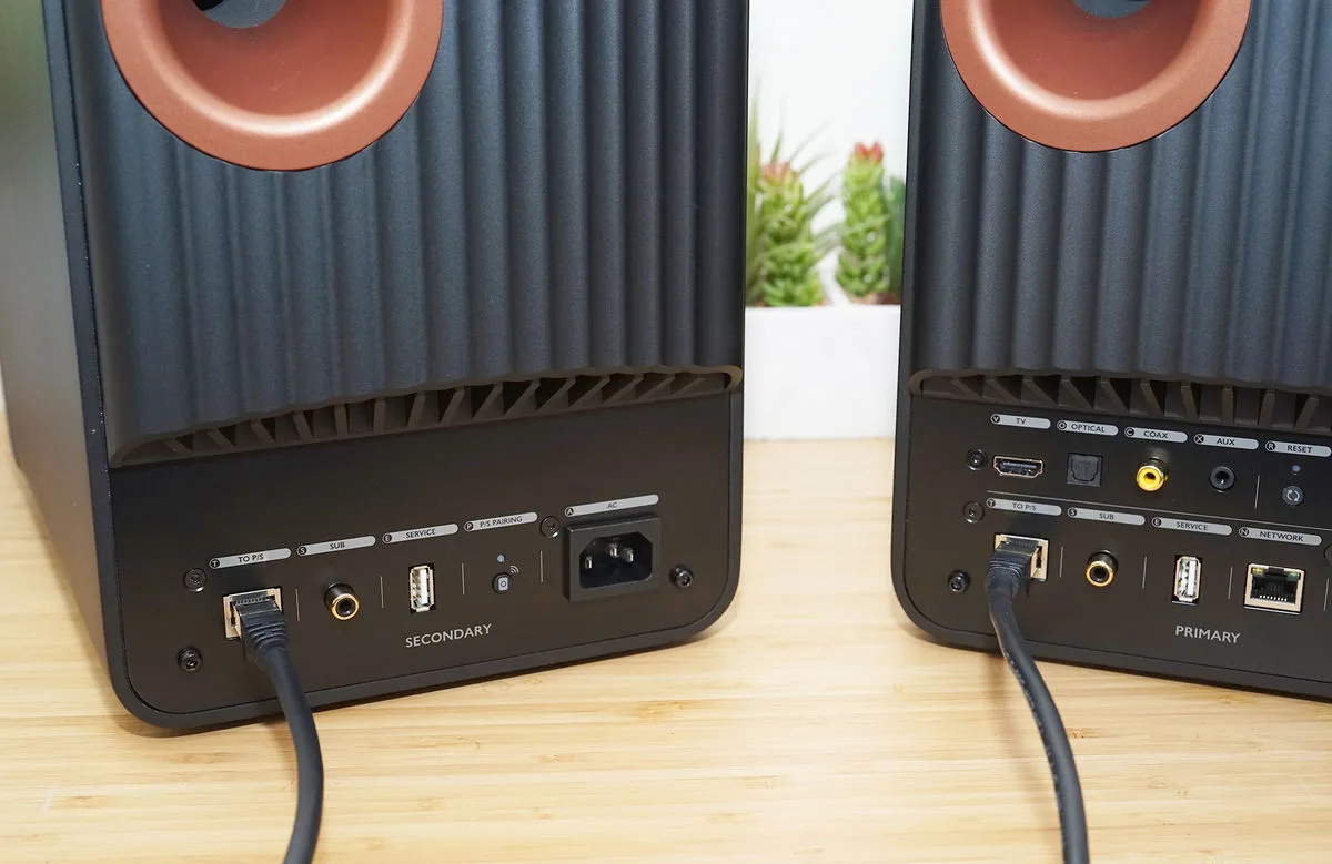 KEF LS50 Wireless 2 Noir mat Enceintes sans fil hi-fi
