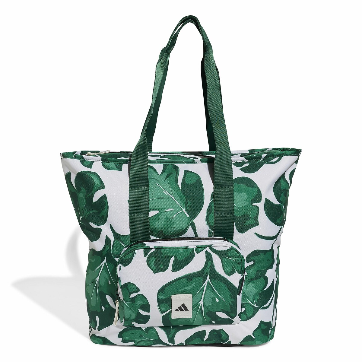 Bolsa tote adidas Performance com estampa de folha