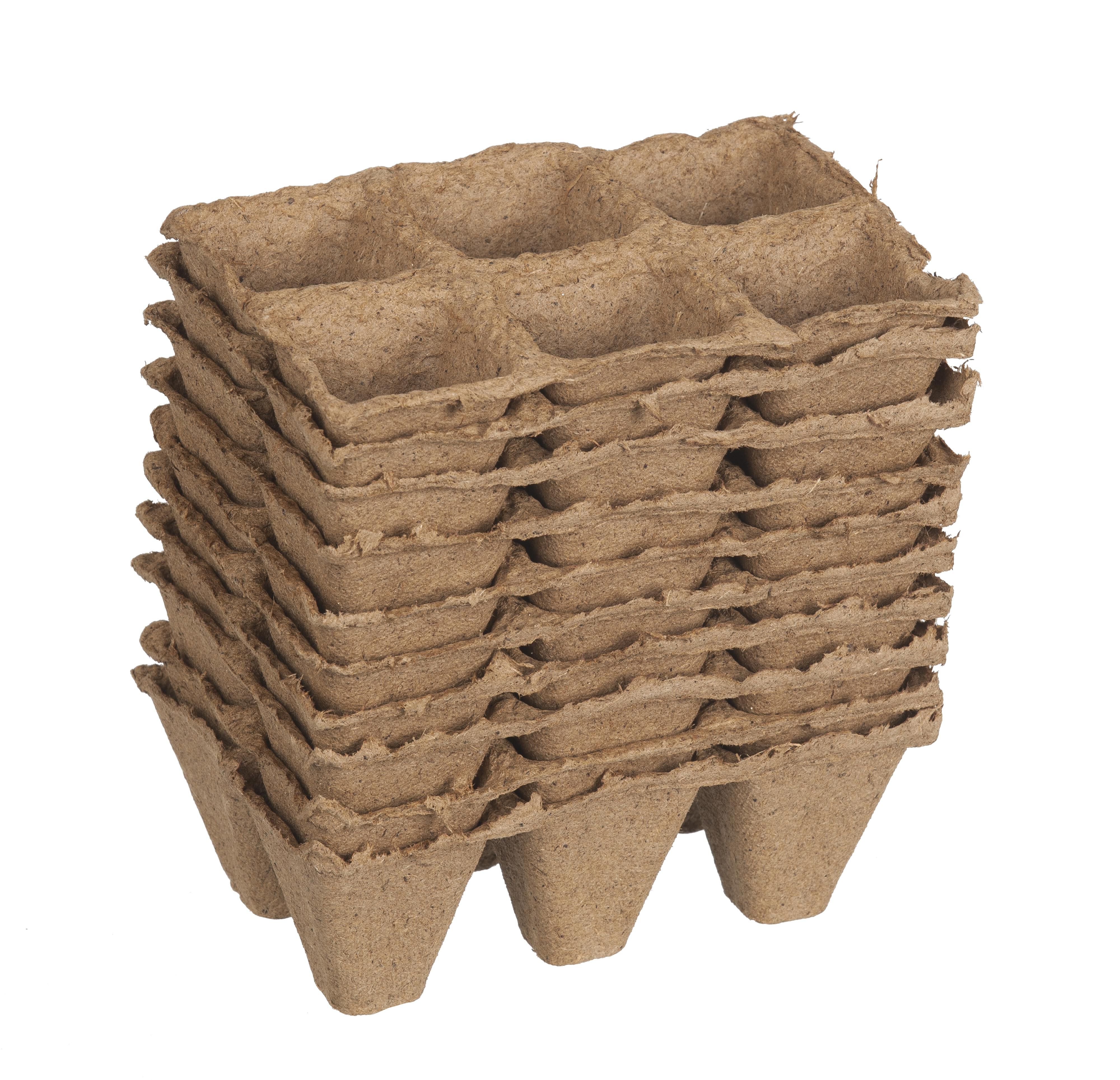 Nature Turfpotjes - Kweekbenodigdheden - 15x10x13.5 cm