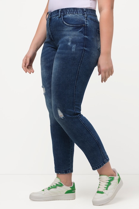 Jeans Sarah, Destroy-Effekte, schmale 5-Pocket-Form