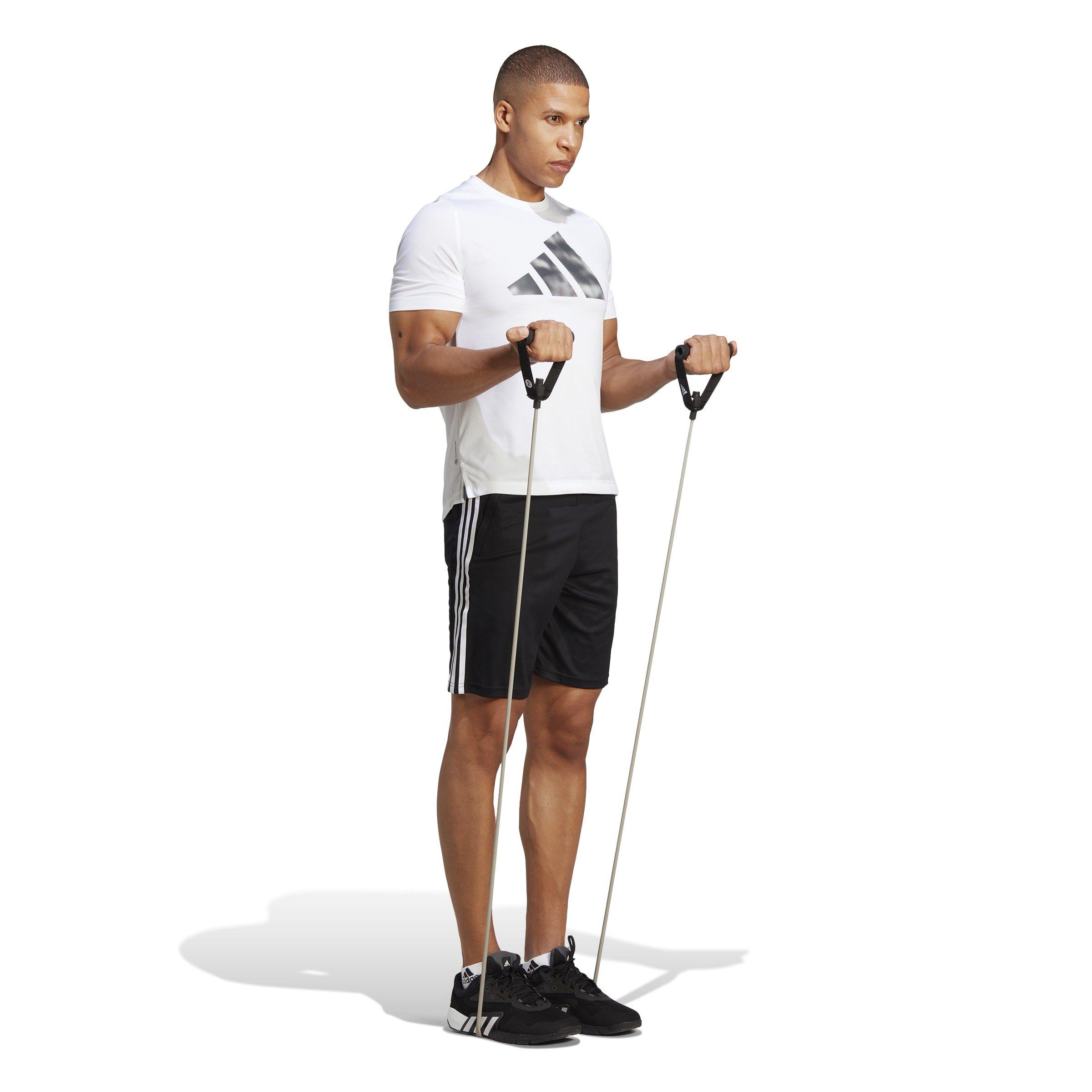 adidas Train Essentials Piqué 3 Stripes Training Shorts Mens
