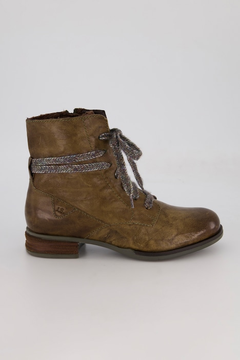 Josef Seibel Leder-Stiefeletten, Plüschfutter, Zipper
