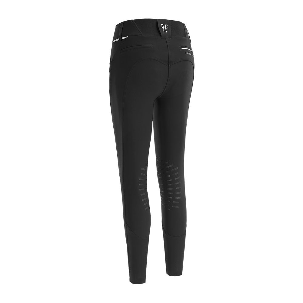 Horse Pilot X-DESIGN - Pantalon siliconé Femme black