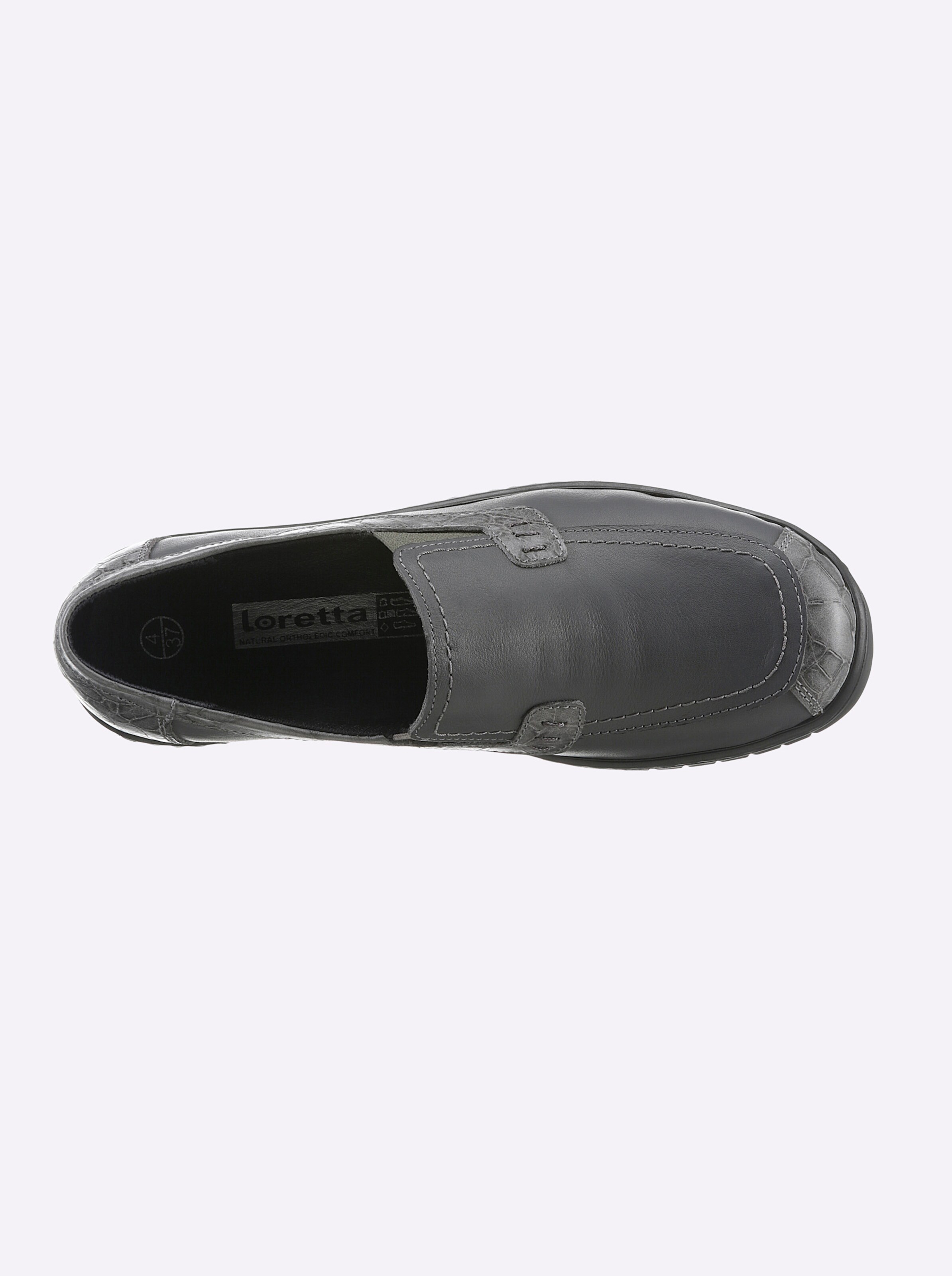 airsoft comfort+ Slipper in grau