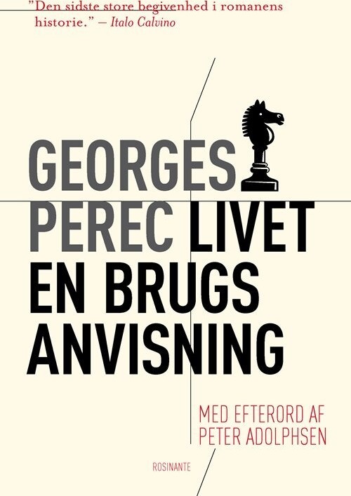 Livet - En Brugsanvisning - Georges Perec - Bog