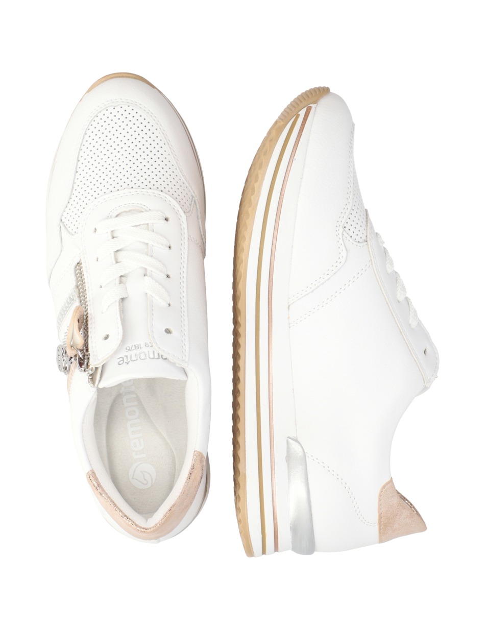 Lederkombination Sneaker