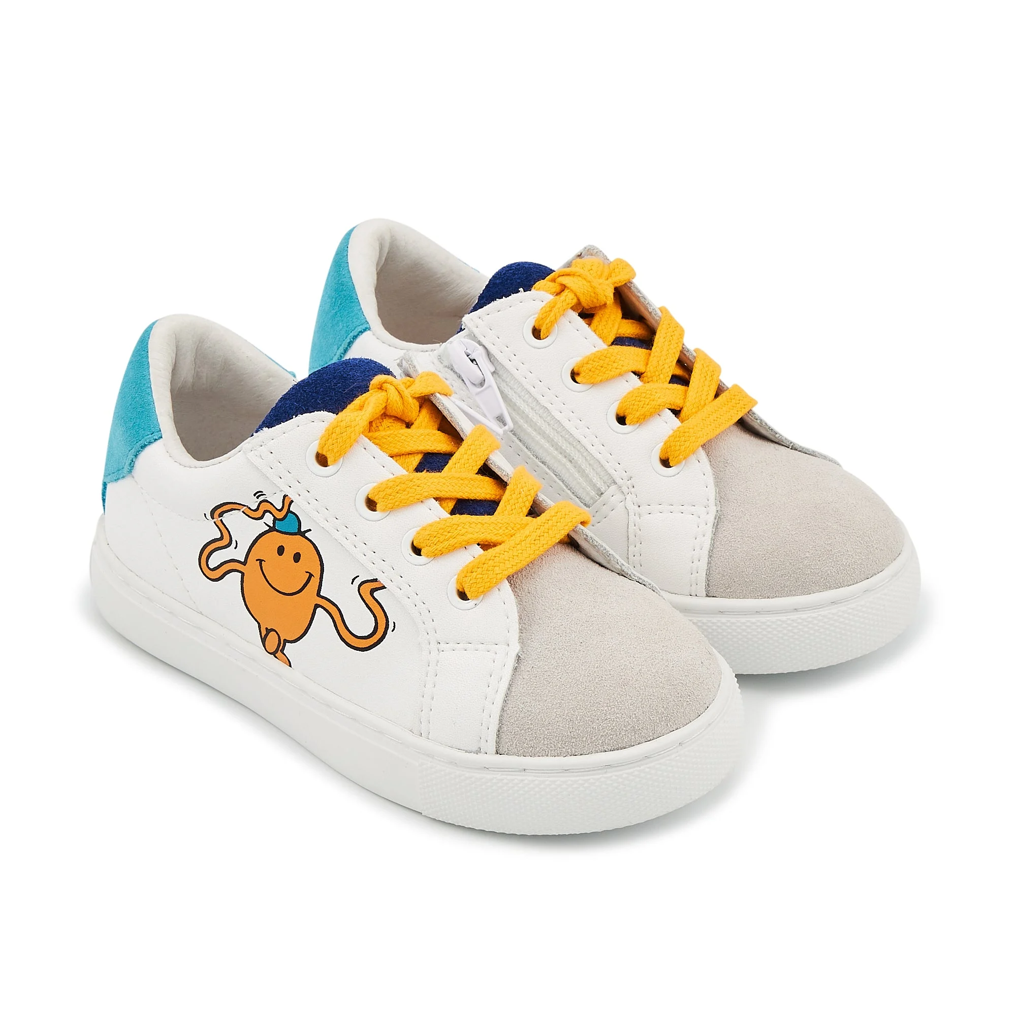 MINI SIMONE CHATOUILLE - Sneakers en cuir | Blanc