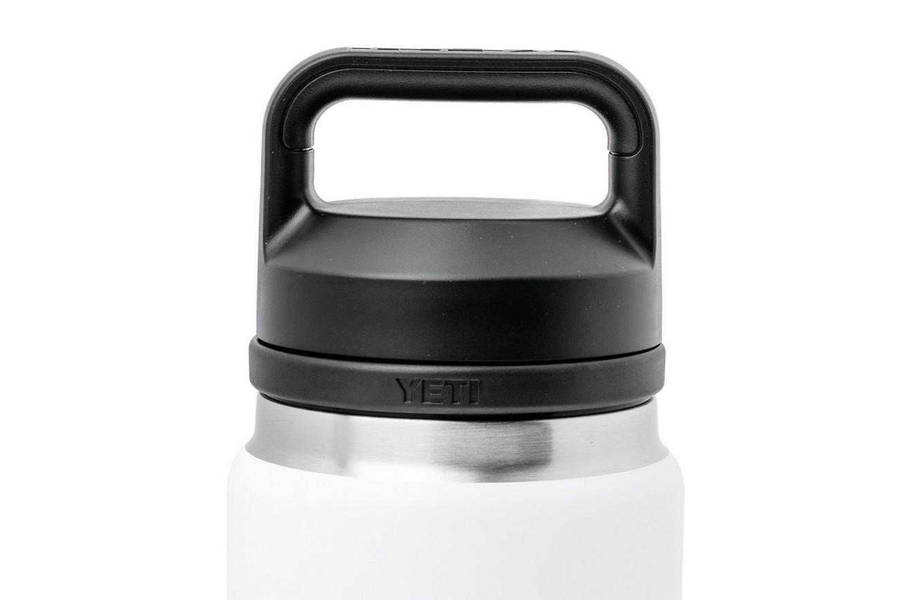 Yeti Rambler Bottle 26oz Chug Cap, White, thermosfles met drinkdop, 769 ml