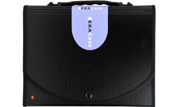 Harmonikamappe Exactive® A4 sort