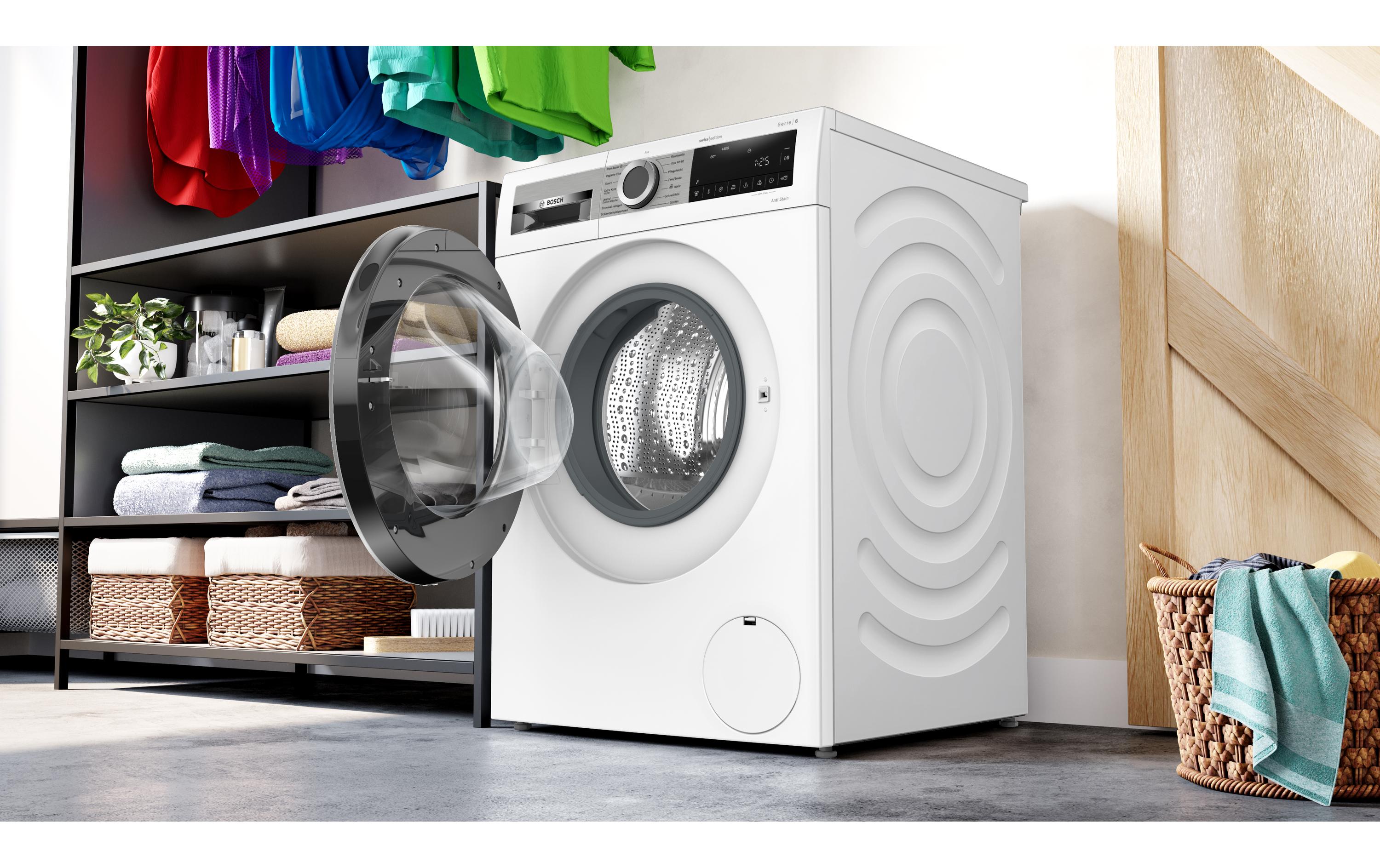 Waschmaschine WGG244Z2CH Links<br>Frontloader mit 9 kg Ladekapazität