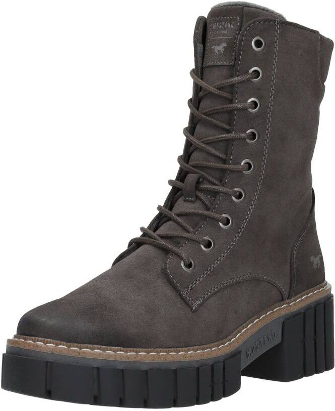 Mustang Veterschoenen Hoog taupe