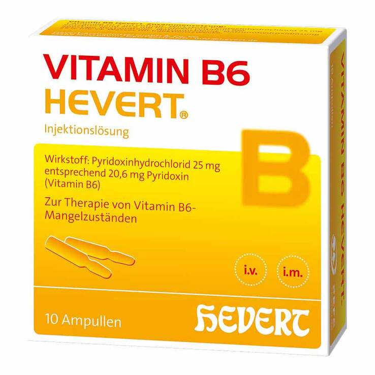 Vitamin B6 Hevert Ampullen, 10X2 ml