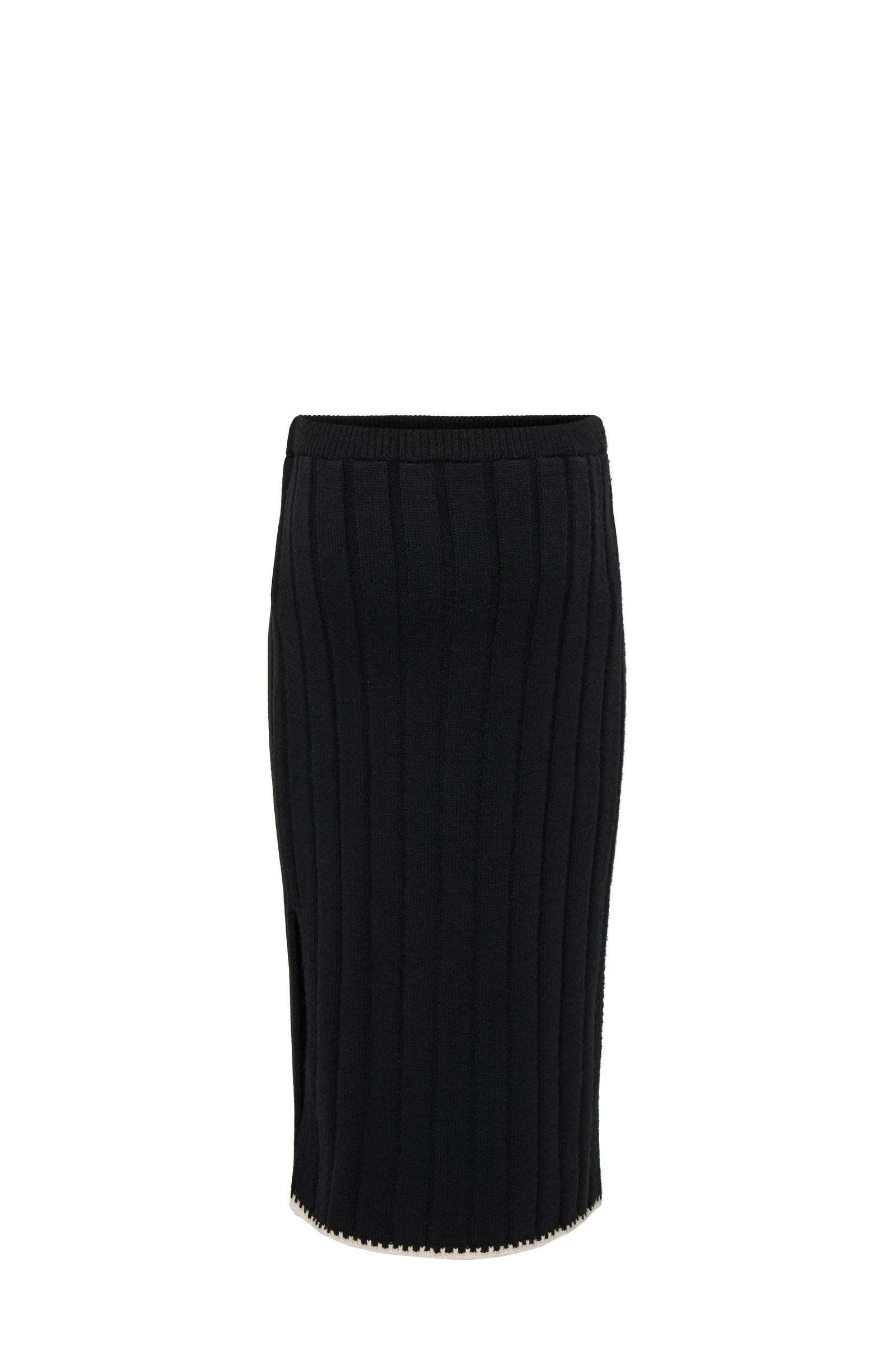 ONLY MATERNITY zwangerschaps midi rok zwart