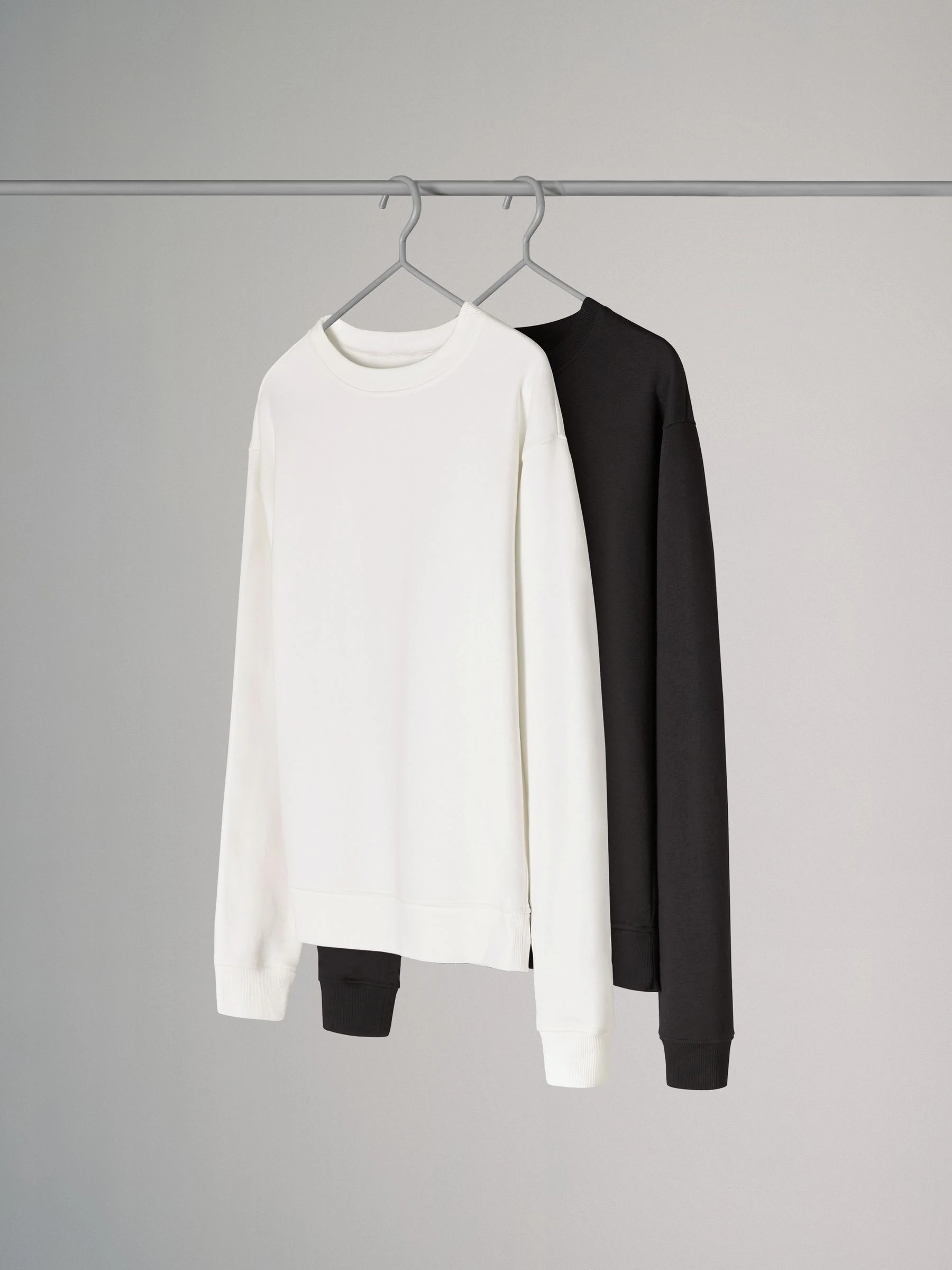The Set set van 2 sweatshirts met ronde hals