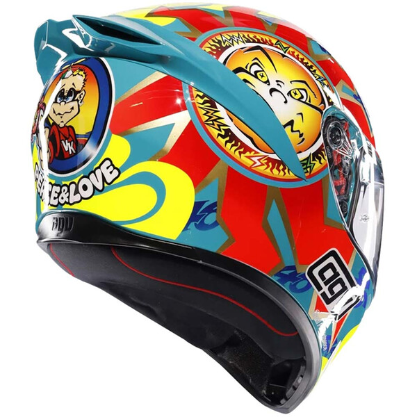 AGV - Casque K1 S Rossi Mugello 1999 Orange / Bleu / Jaune
