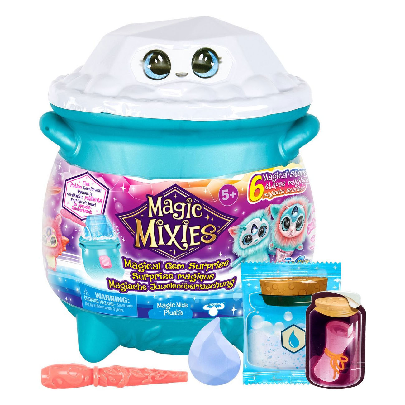 Magic Mixies Magical Gem Suprise Magische Ketel Water - Maak je Mixie Plushie