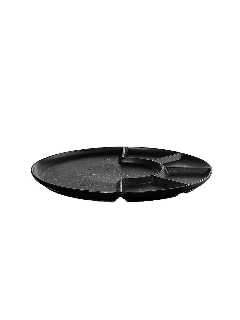 ASA SELECTION Aperitif- Fondueteller 24,2cm Coppa Kuro/Schwarz schwarz