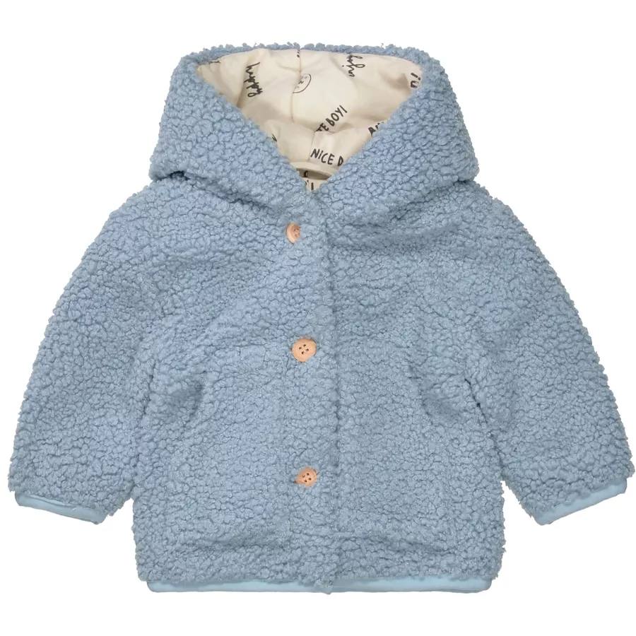 STACCATO Plüschjacke sky