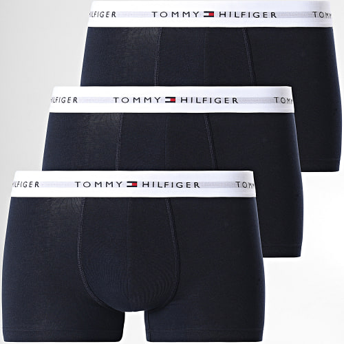 Lot De 3 Boxers Signature Essentials 2761 Bleu Marine