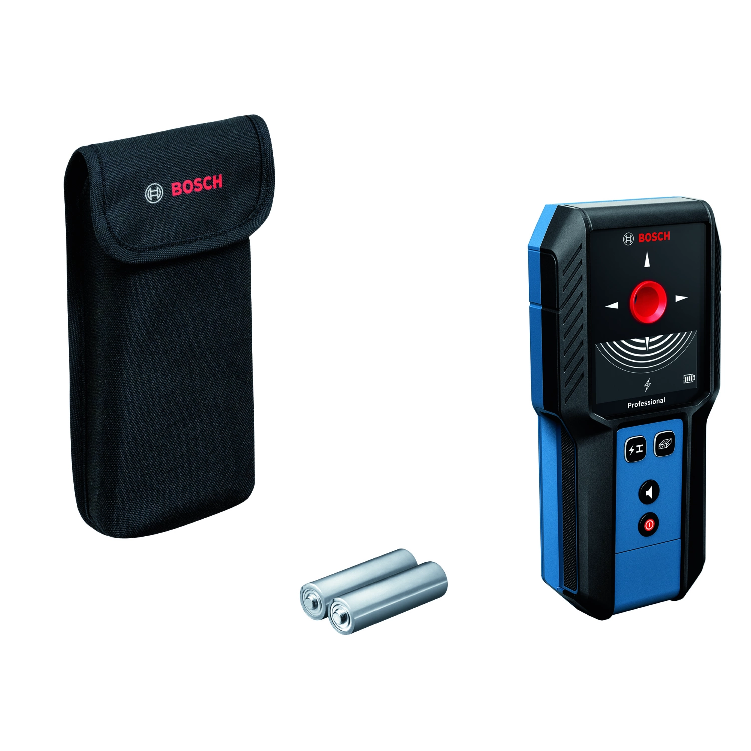 Bosch GMS 120-27 Multidetector/Leidingzoeker in tas - tot 120mm - IP54