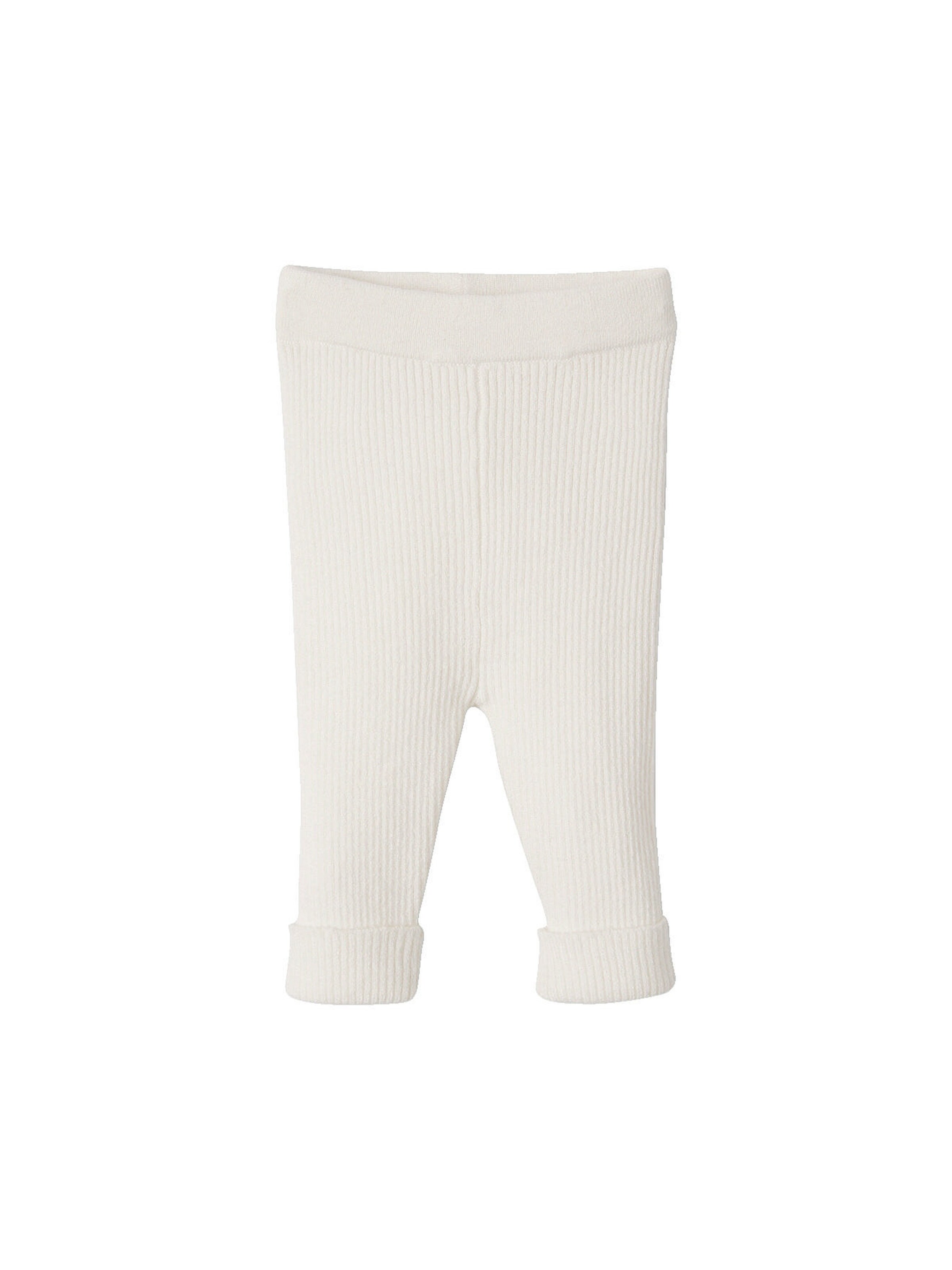 Vertbaudet Baby-Set: Jäckchen & Hose, Strick weiß