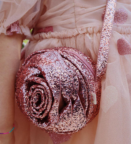 Konges Sløjd Umhängetasche - Rose Glitter