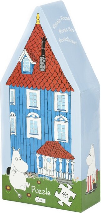 Mumitroldene Puslespil Til Børn - Mumihuset - 40 Brikker