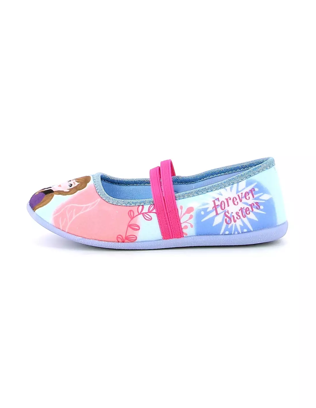 LEOMIL FZ011193 - La Reine des neiges - Pantoufles & chaussons lightbluefushia