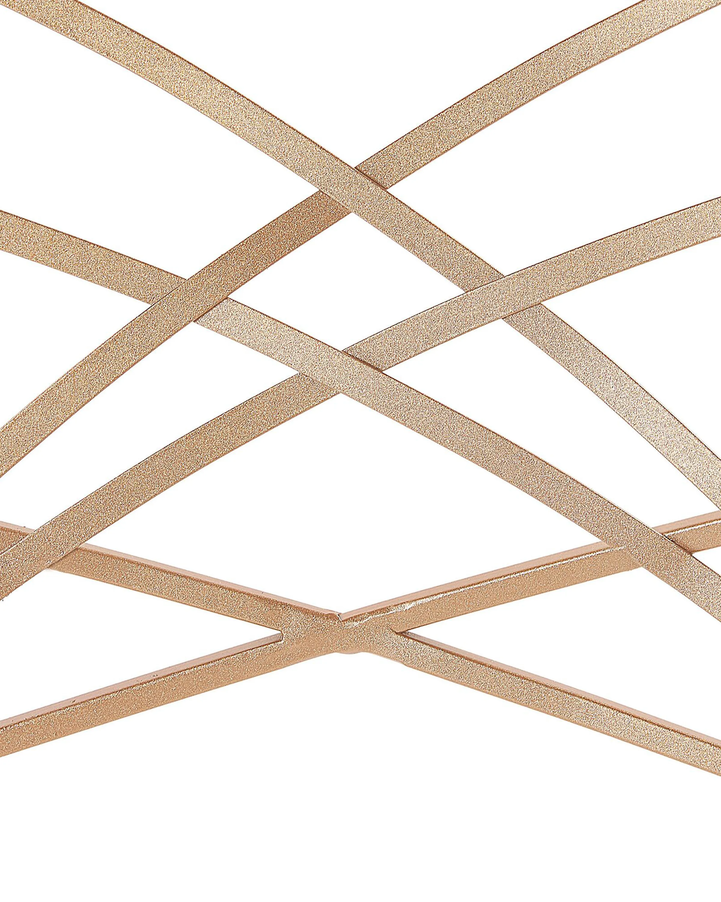 Set van 2 eetkamerstoelen GIRARD Metaal Roségoud