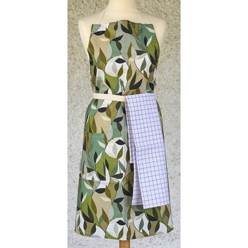 Tablier de cuisine pro adulte laurier