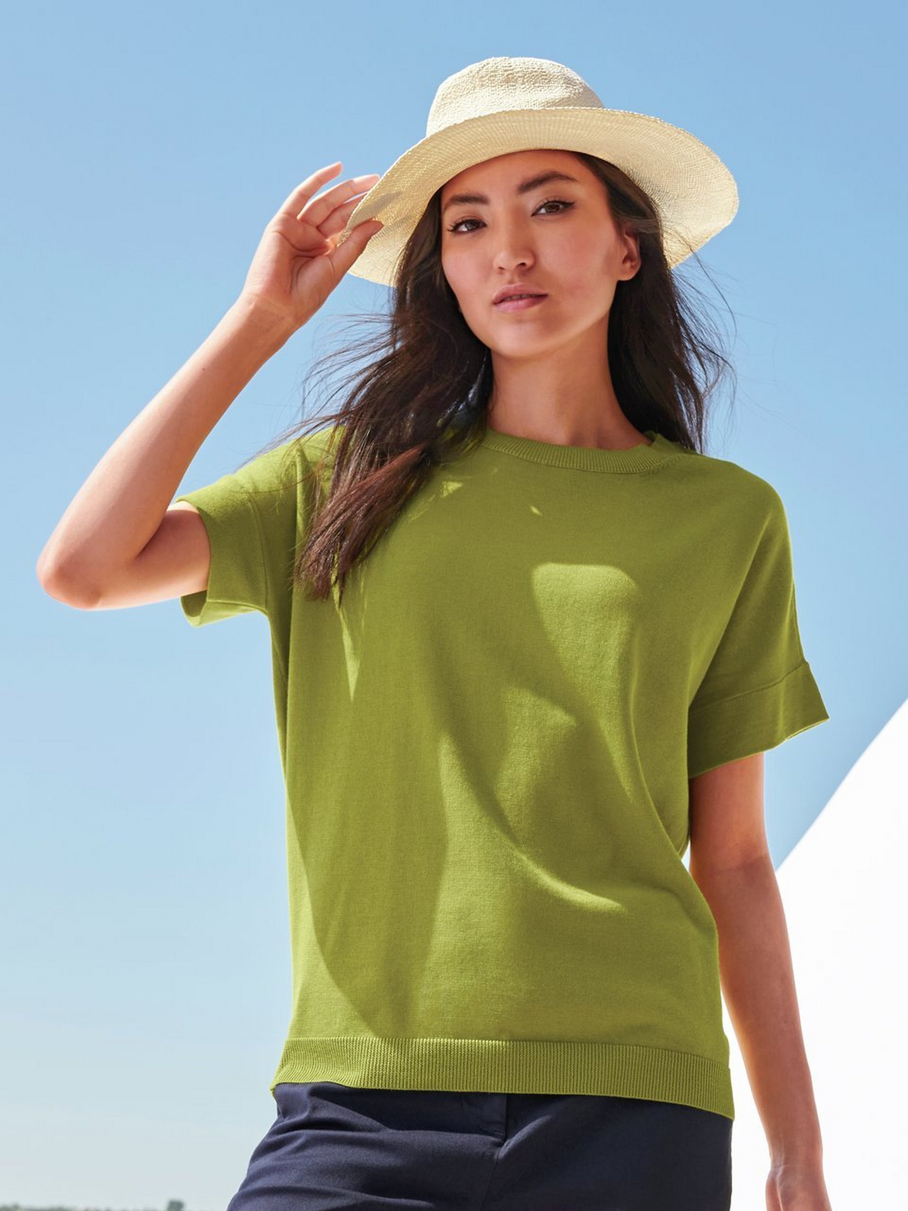 Pullover aus 100% SUPIMA®-Baumwolle