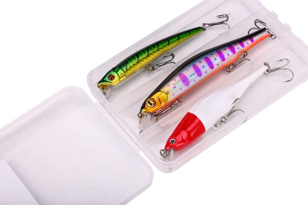 Kit de leurres durs flottants assortis Fish4All Mix 1 (3pcs)