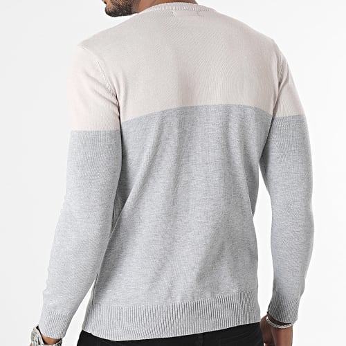 Pull Gris Beige