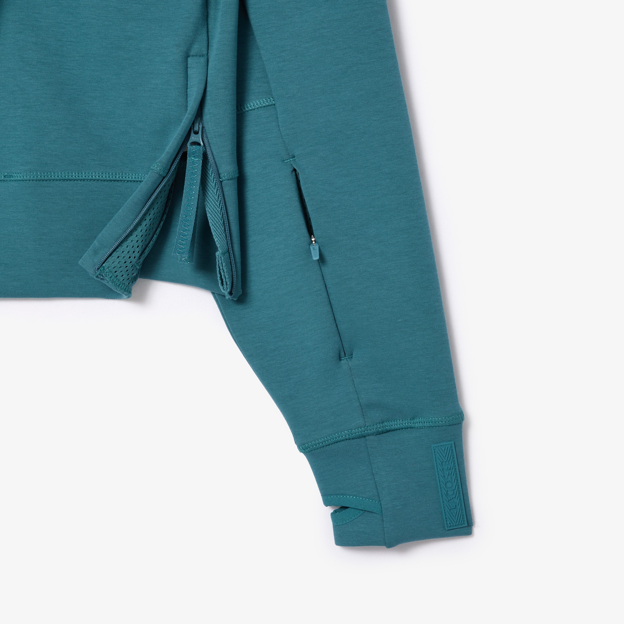 Sweatshirt à capuche Jogger femme Lacoste avec passe-pouce Sweatshirts - Bleu - Lacoste - Femme