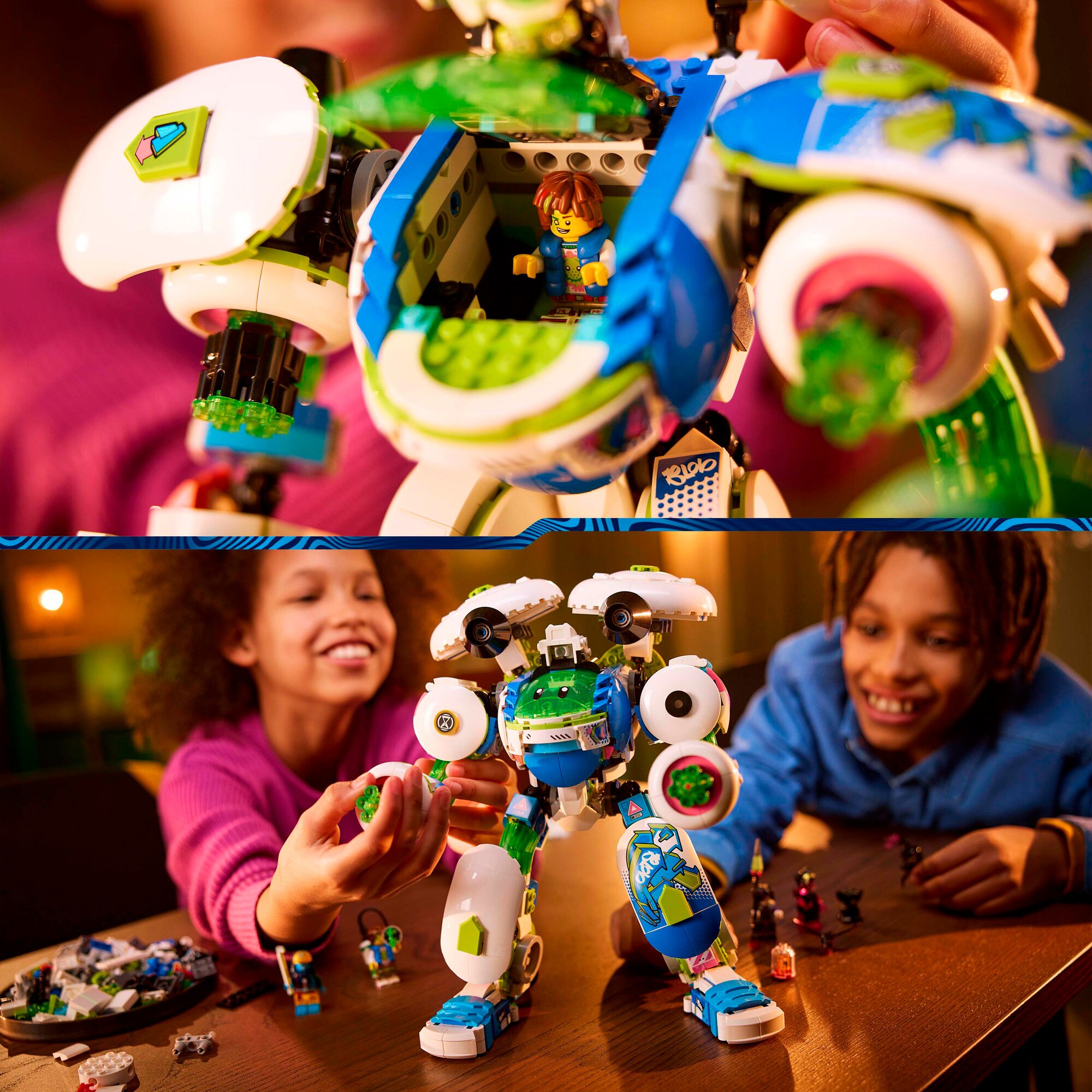 LEGO Konstruktionsspielzeug DREAMZzz Mateo und Z-Blob der Ritter-Mech