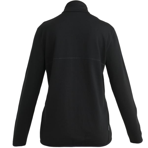 Veste polaire randonnée ICEBREAKER W MER 560 REALFLEECE ELEMENTAL II LS Z BLACK