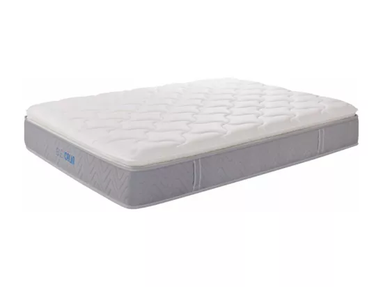 Matelas ressorts ensachés, mousse mémoire de forme et 7 zones de confort L'Ideal Premium - 140x190cm