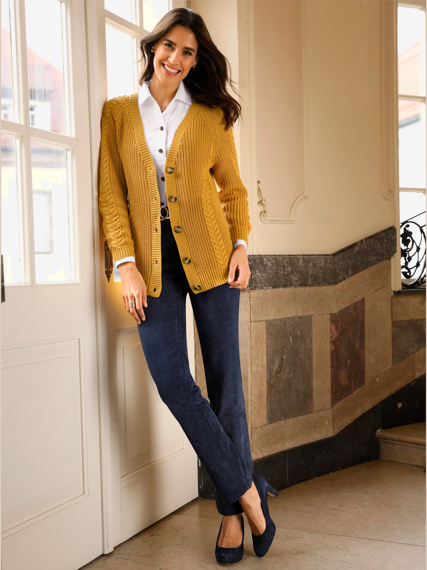 Veste en tricot 50% coton