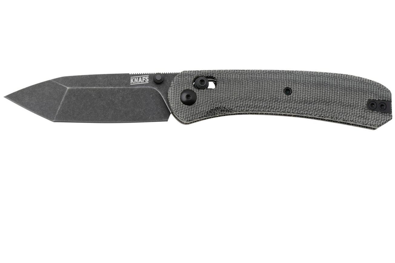 KNAFS Lander 2 KNAFS-00407 Tanto S35VN, Black Micarta, zakmes