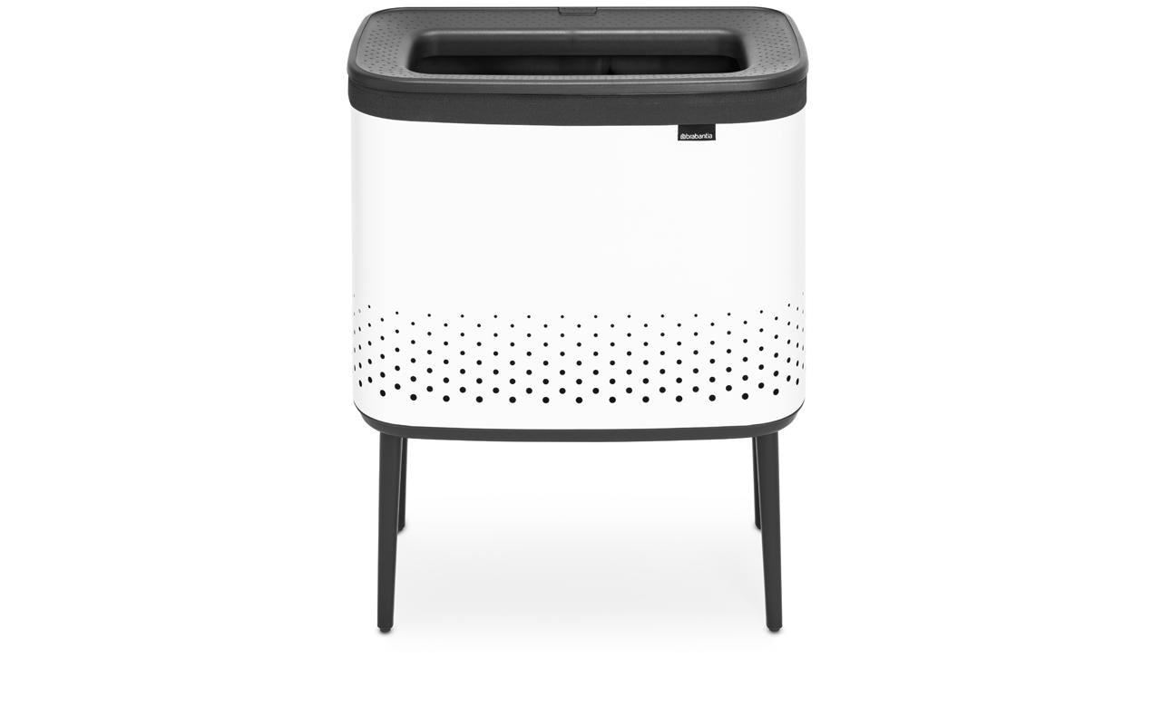 Wäschesammler BO Weiss, 60 l<br>Weisser Wäschekorb