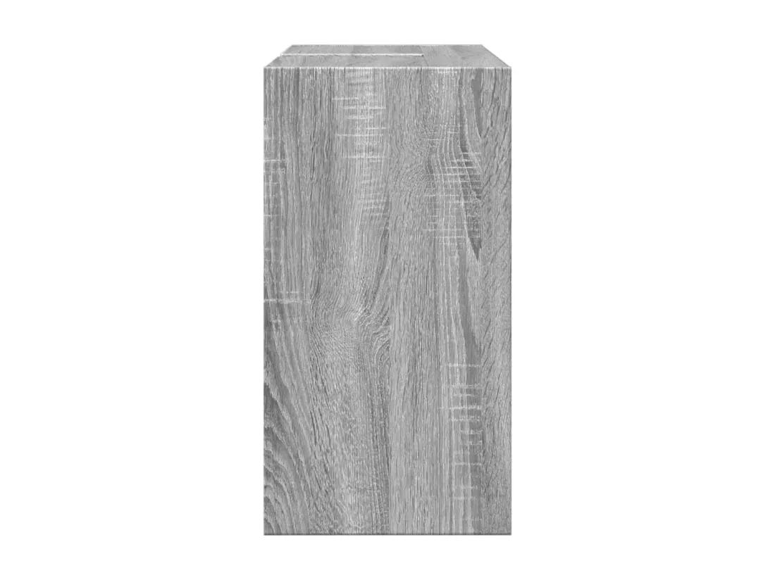 Armoire d'évier sonoma gris 63x29x55 cm bois d'ingénierie