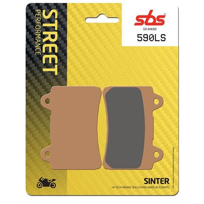 Plaquettes de freins SBS 590LS Sinter Métal Fritté arrière