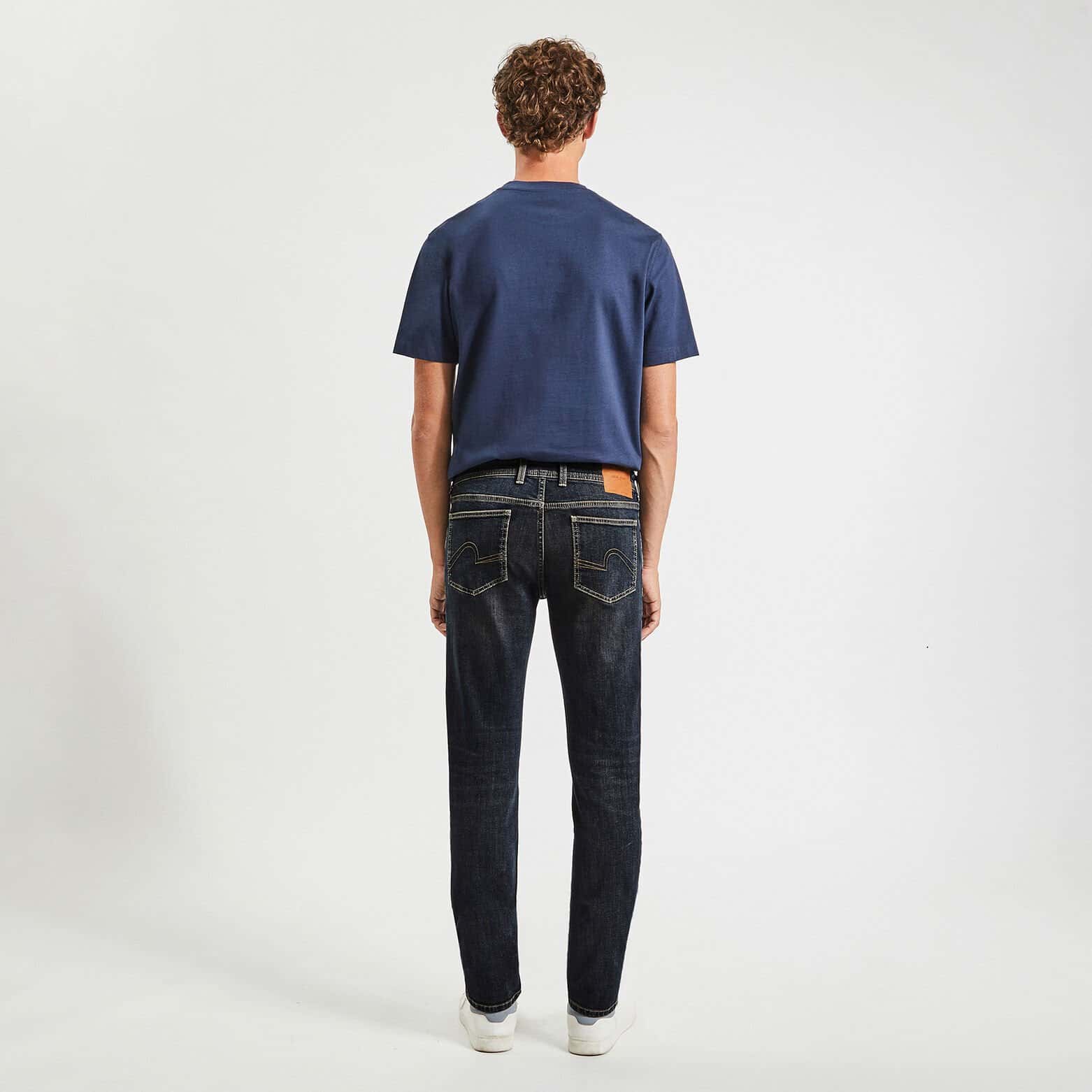 Jean straight 3 longueurs Noir