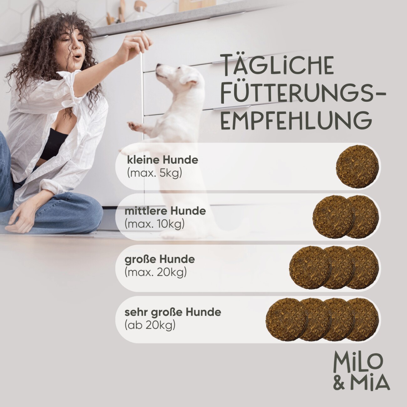 Milo & Mia Daily Bites - Dental Care Snack 300 g