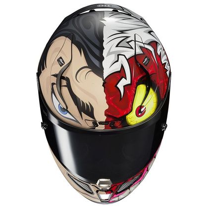 Casque Hjc RPHA 11 - TWO FACE DC COMICS - Noir / Rouge