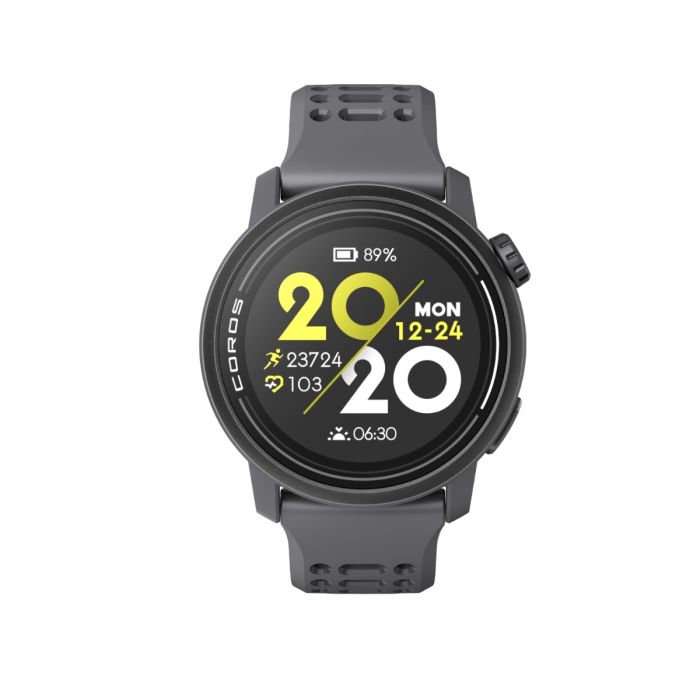 Coros Unisex Ure Pace 3 (Silicone Band) Sort
