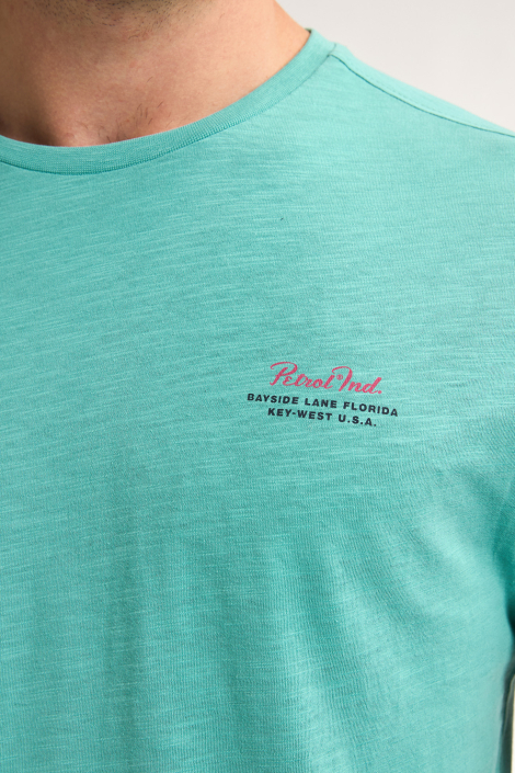 Petrol Industries groene heren t-shirt