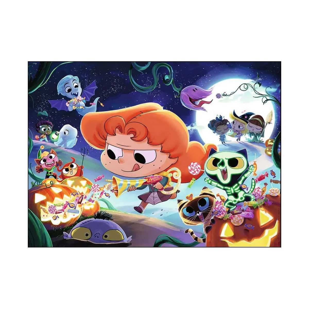 Nathan Editions Puzzle Adele Halloween 250 pièces