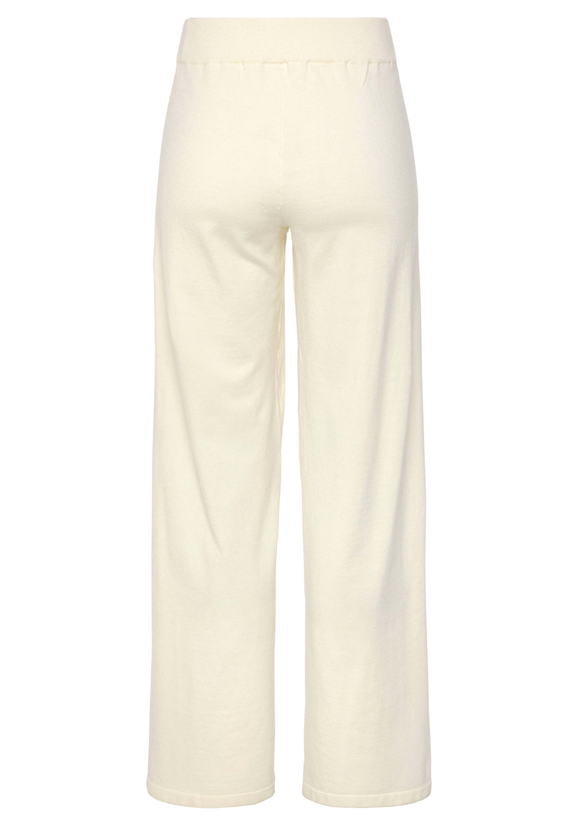 LASCANA Strickhose in cream