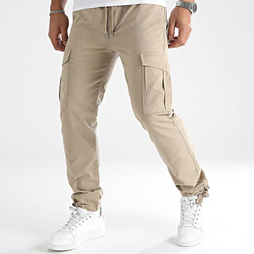 Lot De 2 Pantalons Cargo 2980 2978 Noir Beige
